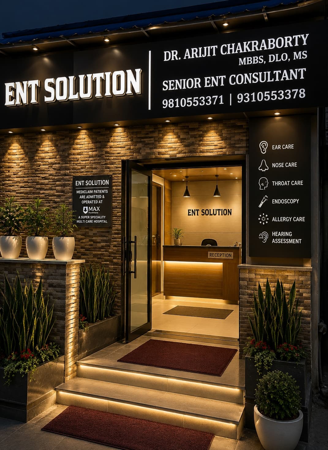 ENT Solution clinic reception