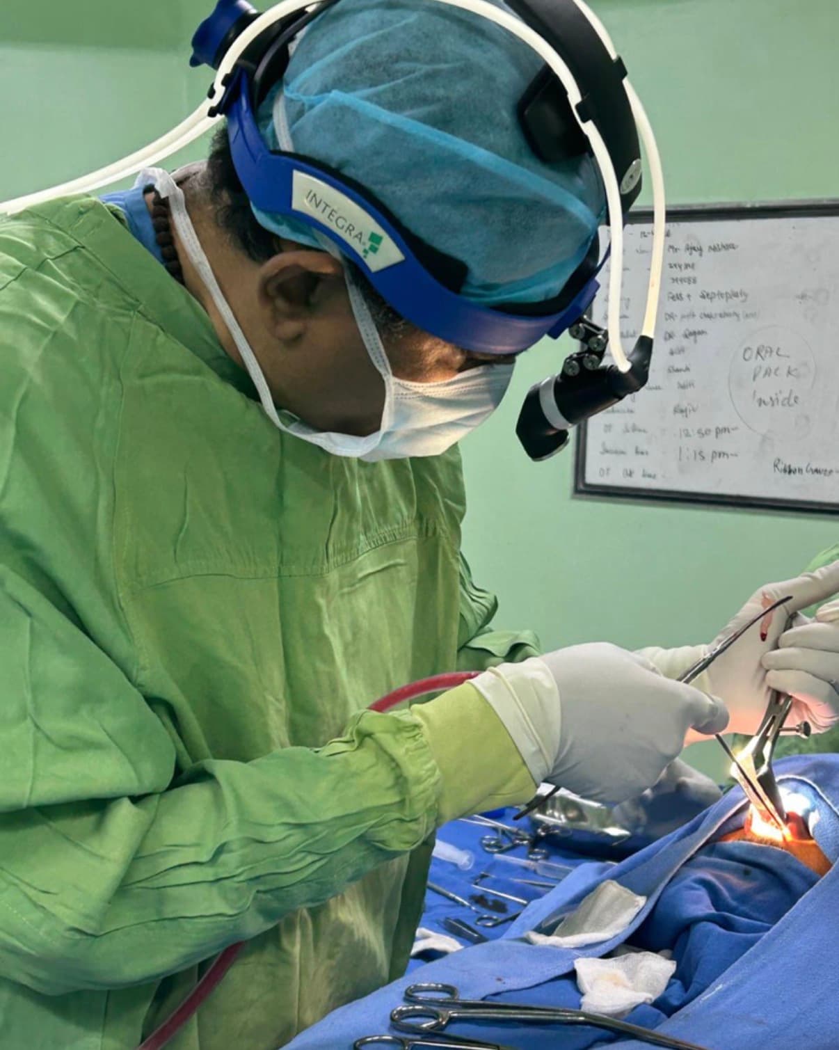 Endoscopy and diagnostic setup