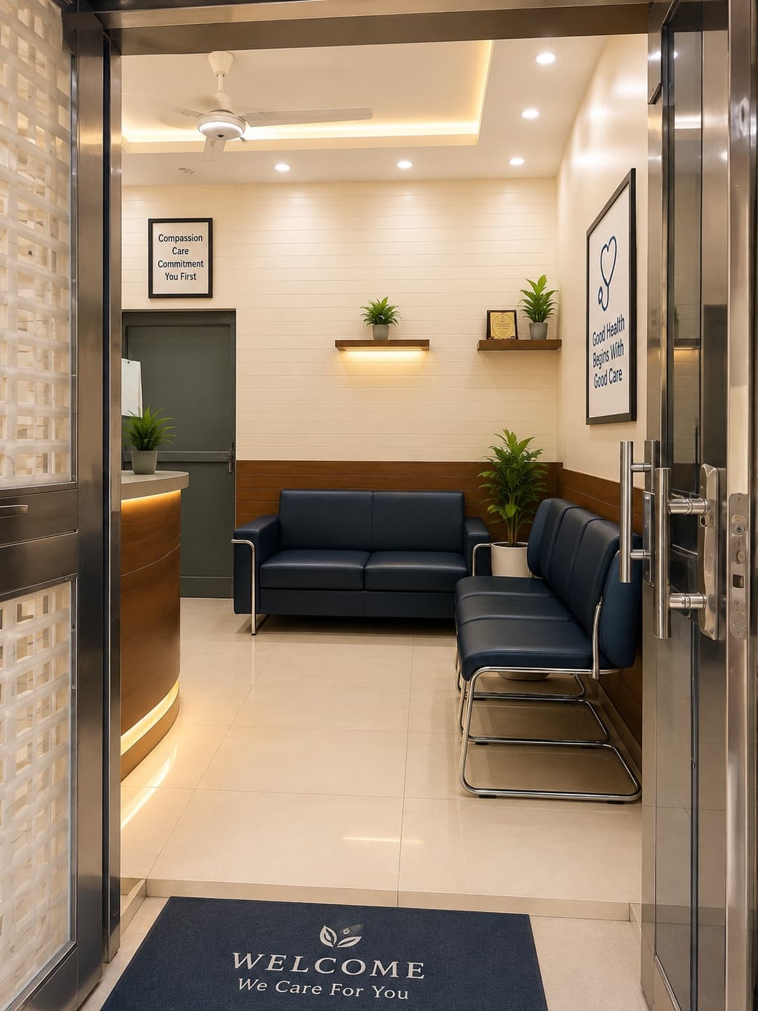 Patient waiting area